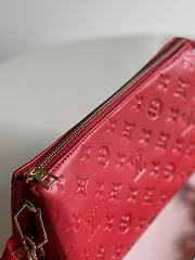 Louis Vuitton Coussin PM HandBag In Red Size M57790  - 2