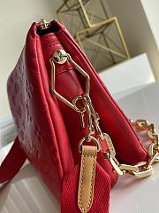 Louis Vuitton Coussin PM HandBag In Red Size M57790  - 5