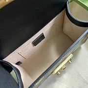 Gucci Lady Padlock Ophidia In Black 409487 Size 20x12.5x8cm - 2