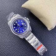 Rolex Day-Date 36 Blue Diamond Dial 18kt White Gold President Watch - 2