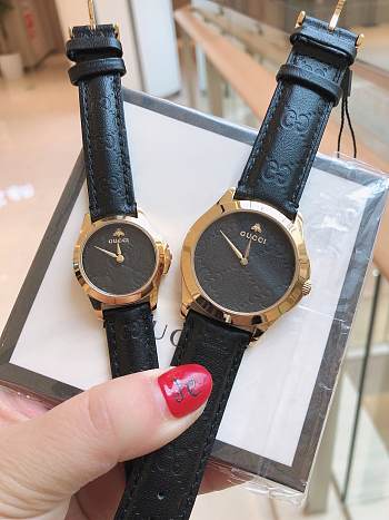 Gucci Watch All Over In Black 