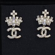 Chanel Crown Pearl Earings - 1