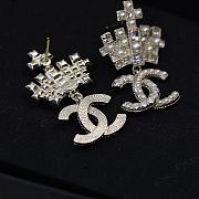 Chanel Crown Pearl Earings - 2