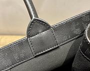 Dior Book Tote Black Calfskin M1286 Size 41cm - 2