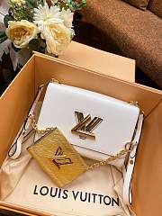 Louis Vuitton Twist White Epi Leather M50280 Size 23x18x8cm - 1