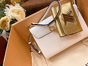 Louis Vuitton Twist White Epi Leather M50280 Size 23x18x8cm - 6