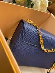 Louis Vuitton Twist Blue Epi Leather M50280 Size 23x18x8cm - 2