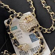 Chanel Mini Classic Flap Velvet Bag Size 17cm - 5