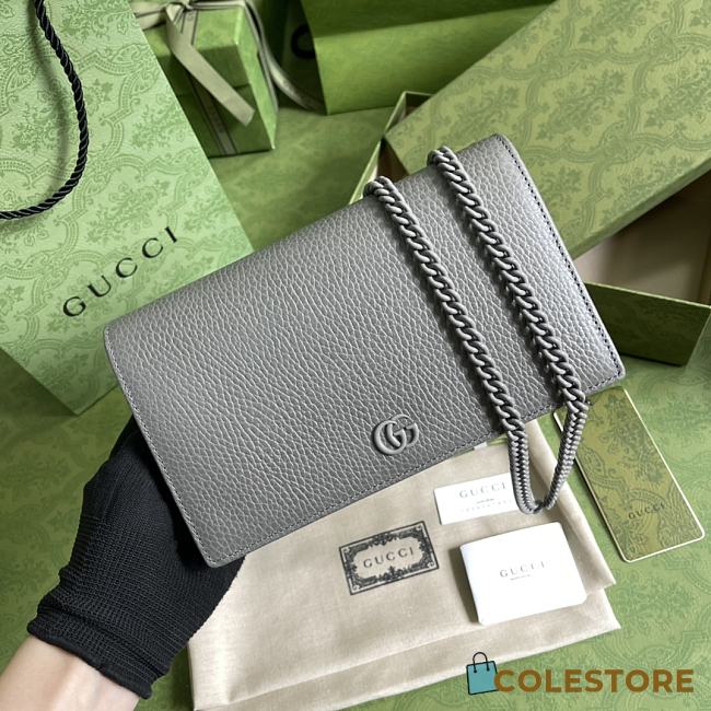 Gucci GG Marmont Leather Mini Chain 497985  - 1