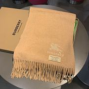 Burberry Scarves Embroidered-Logo Scarf  - 4