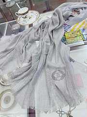Chanel Scarves Fabric In Grey - 6