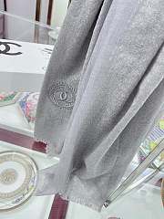 Chanel Scarves Fabric In Grey - 4