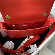 Chanel Classic Handbag In Red AS2842  - 5