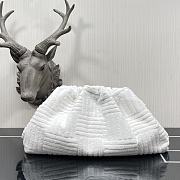 Fendi Cloud Pouch In White - 1