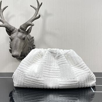 Fendi Cloud Pouch In White
