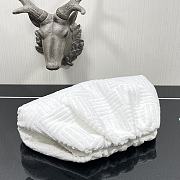 Fendi Cloud Pouch In White - 2