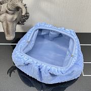 Fendi Cloud Pouch In Blue Size 40x18x18cm - 6