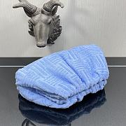 Fendi Cloud Pouch In Blue Size 40x18x18cm - 5