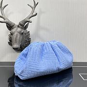 Fendi Cloud Pouch In Blue Size 40x18x18cm - 4