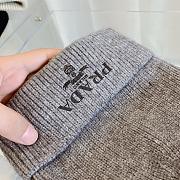 Re-Nylon Gabardine And Wool Cap In Grey - 3