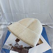 Re-Nylon Gabardine And Wool Cap In Beige - 6