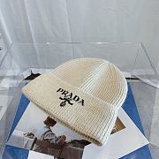 Re-Nylon Gabardine And Wool Cap In Beige - 3