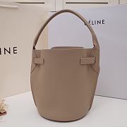 Celine Women Big Bag Nano Bucket in Beige Smooth Calfskin  - 5