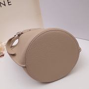 Celine Women Big Bag Nano Bucket in Beige Smooth Calfskin  - 4