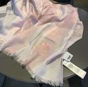 Burberry Scarves Pink Fabric - 5