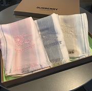 Burberry Scarves Pink Fabric - 2