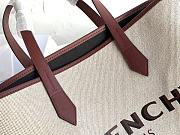 Givenchy Bond Leather-Trimmed Studded Canvas Tote Size 43x29x16cm - 5