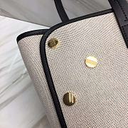 Givenchy Bond Mini Black Leather-Trimmed Studded Canvas Tote - 5