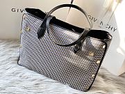 Givenchy Bond Shopper Houndstooth Canvas Medium Tote - 4
