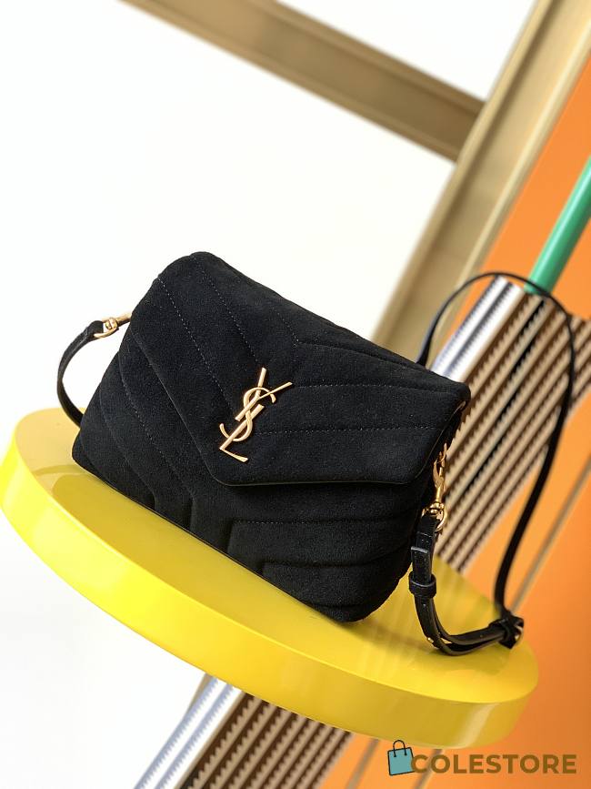 YSL Lou Lou Velvet Bag 630951 - 1