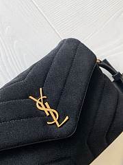 YSL Lou Lou Velvet Bag 630951 - 2