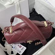 Chanel Reissue 21k In Red AS2892 Size 20X15X6.5cm - 2