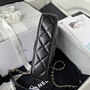Chanel Reissue 21k In Black AS2892 Size 20X15X6.5cm - 5