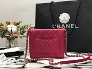 Chanel Small Box Bag In Rose AS2877  - 4