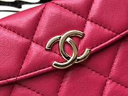Chanel Small Box Bag In Rose AS2877  - 6