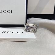 Gucci Feline Head sterling Silver Ring - 1