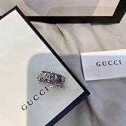 Gucci Feline Head sterling Silver Ring - 5