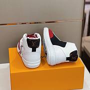 Louis Vuitton Trainer Sneaker In Red - 5