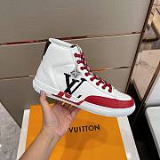 Louis Vuitton Trainer Sneaker In Red - 4