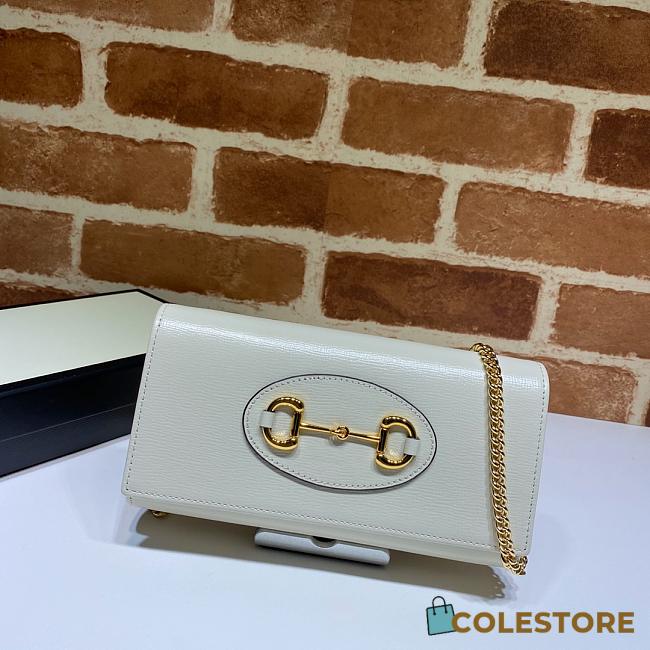 Gucci Horsebit 1955 Chain Stap Wallet 62189 - 1