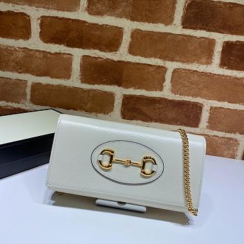Gucci Horsebit 1955 Chain Stap Wallet 62189