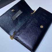 Gucci Horsebit 1955 Chain Stap Wallet In Black 62189 - 6