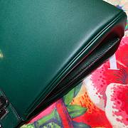 Gucci Zumi Small Top Handle Bag Zumi In Blue Forest 56971  - 3