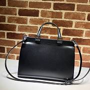 Gucci Zumi Small Top Handle Bag Zumi In Black 56971 - 6