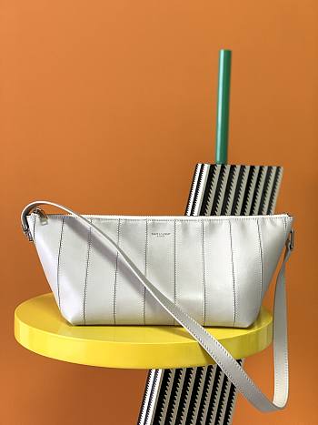 YSL Le Monogramme Crossbody In White 667490 
