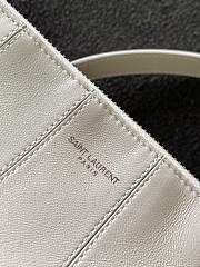 YSL Le Monogramme Crossbody In White 667490  - 2